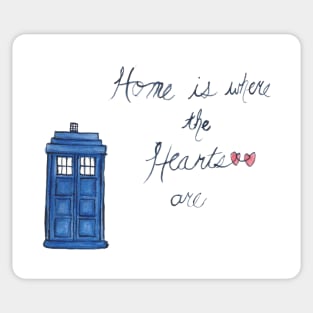 Home is Where the Hearts Are Sticker